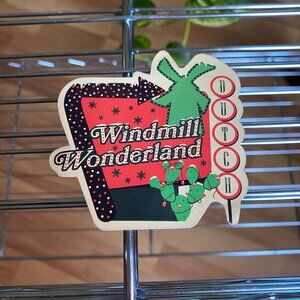 Dutch Bros “Warming Up Wonderland” Holiday Sticker